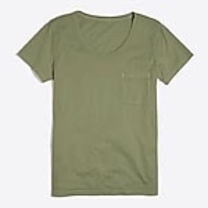 Sunwashed garment-dyed pocket T-shirt